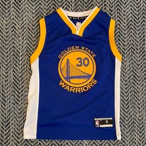 Golden State Warriors Curry Jersey (Youth Small)